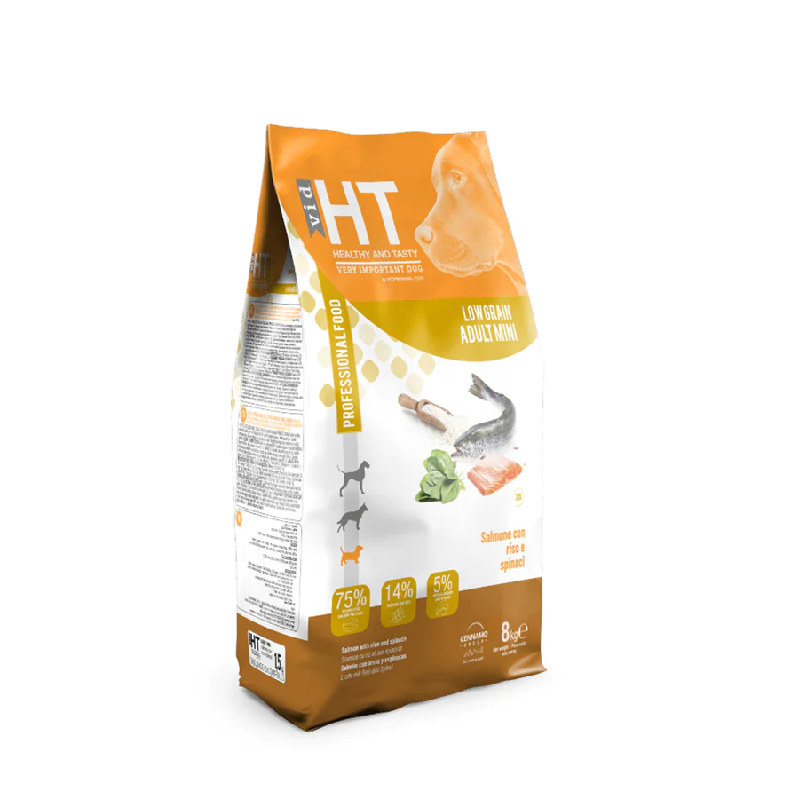 CN 8kg HT low grain adult mini salmone riso